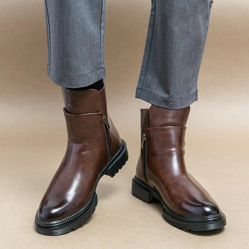 Caville Zip Chelsea Boot