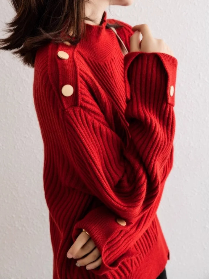 Serene Ribbed Sweater