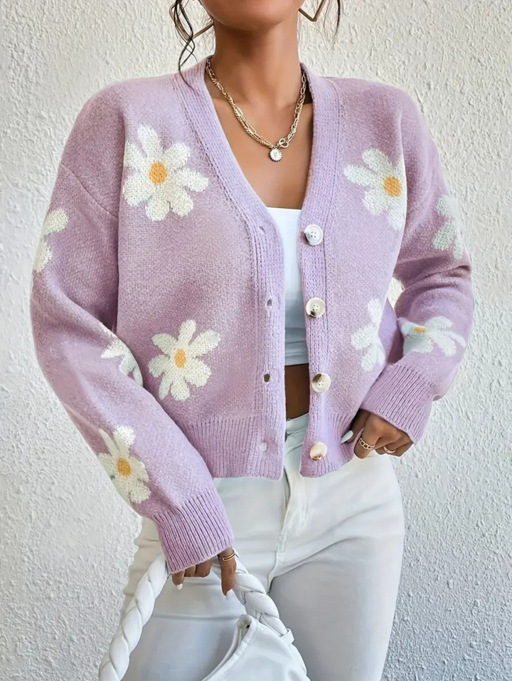 Daisy Knit Cardigan