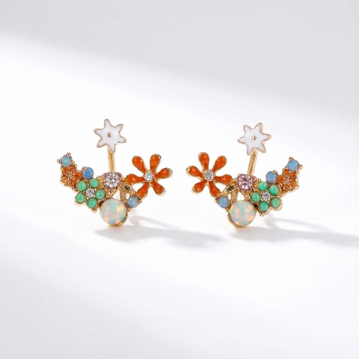 Eden Arc Drop Earrings