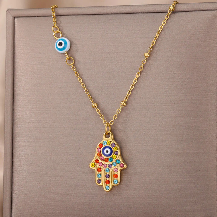 Amara Mystic Eye Pendant Necklace