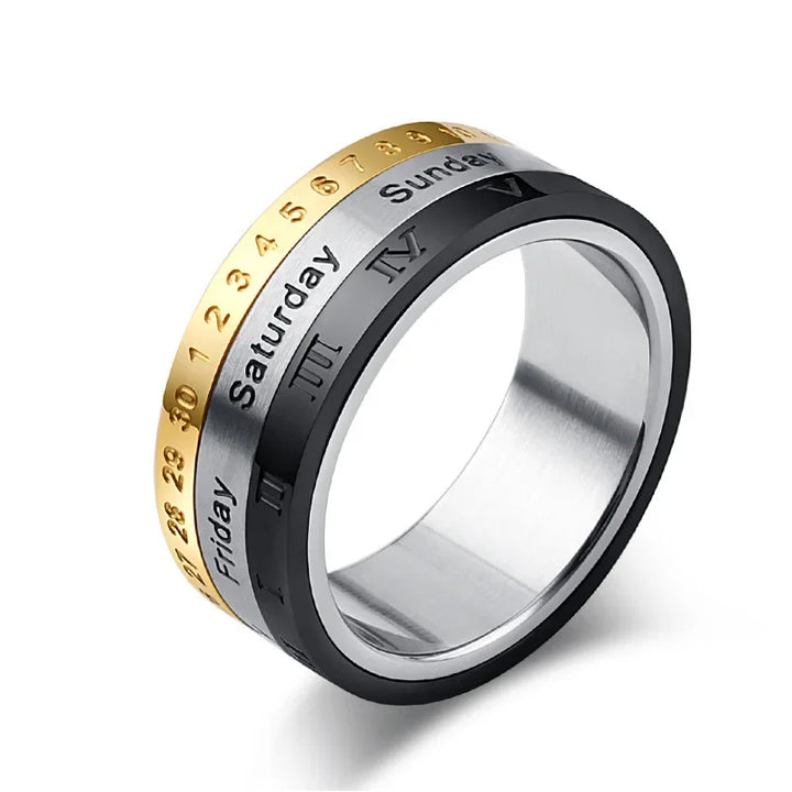 Chronos Calendar Ring