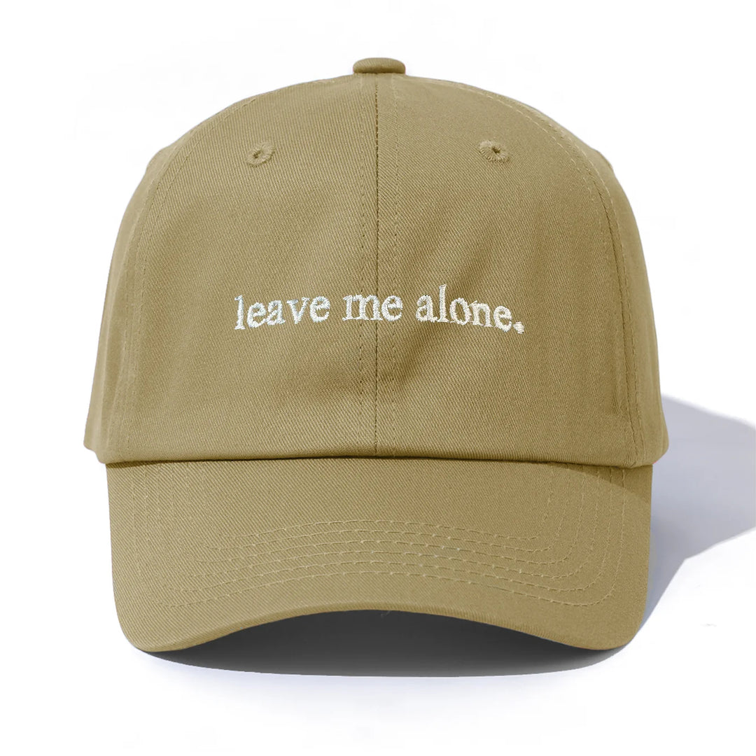 Leave Me Alone Cap