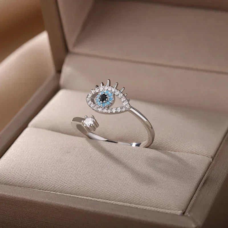Eternal Gaze Ring & Earring Set