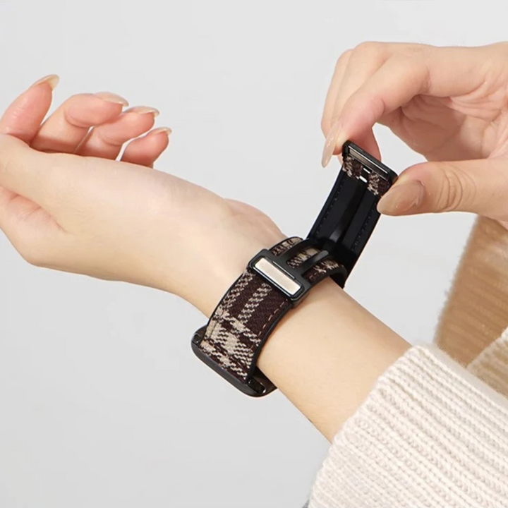 Maison Plaid Apple Watch Band