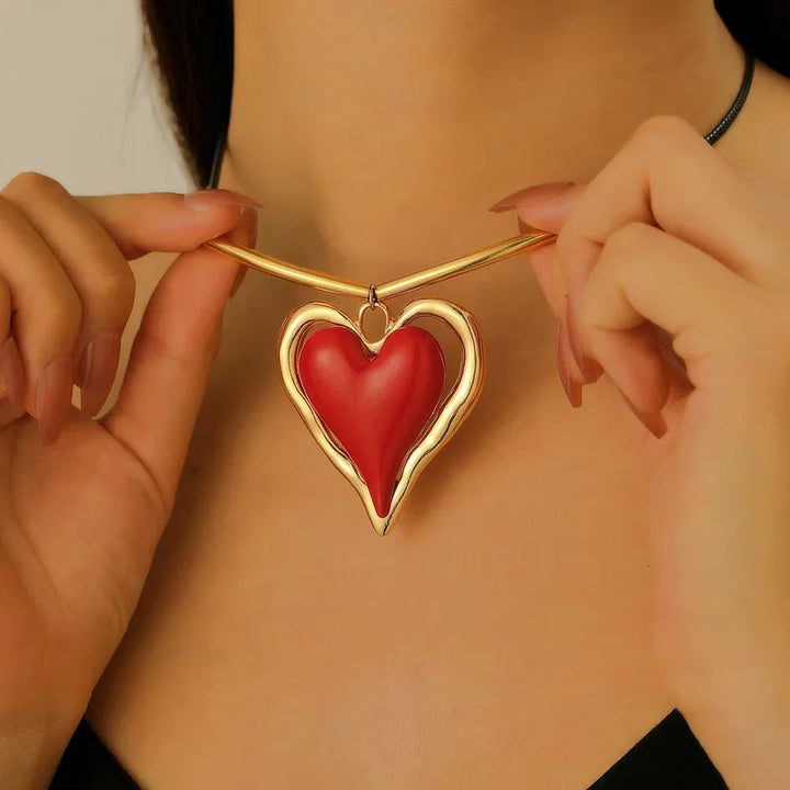 Heart Core Pendant Necklace