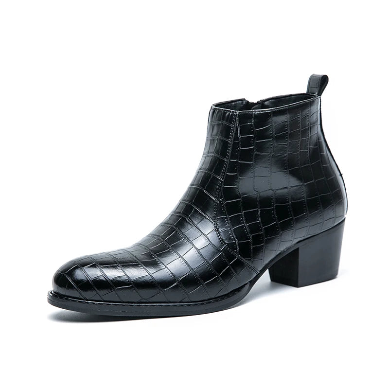 Castellano Crocodile Boot