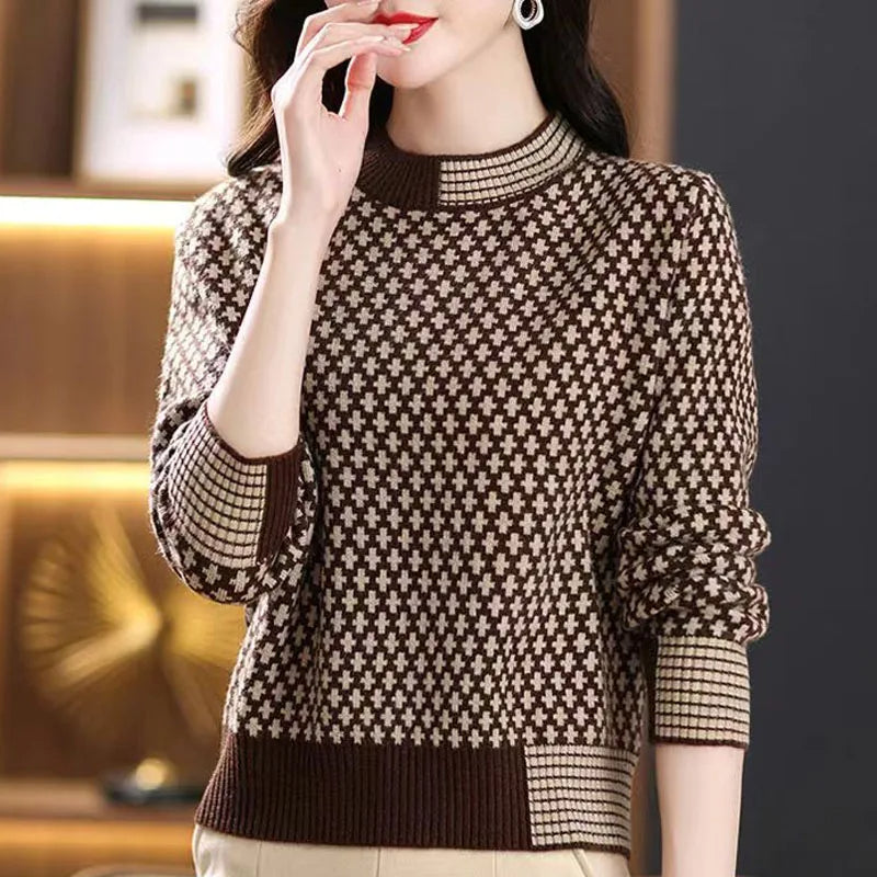 Madison Jacquard Sweater