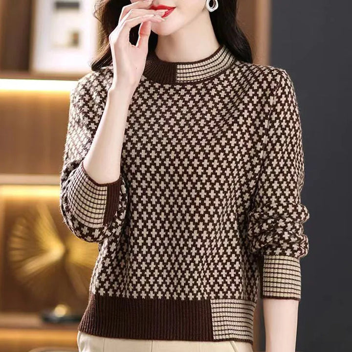 Madison Jacquard Sweater