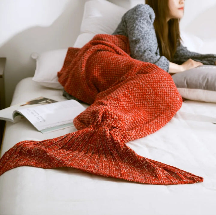 Mermaid Knit Blanket