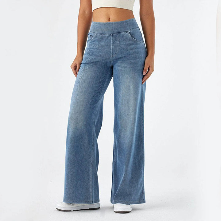 Bareform Wide-Leg Jeans