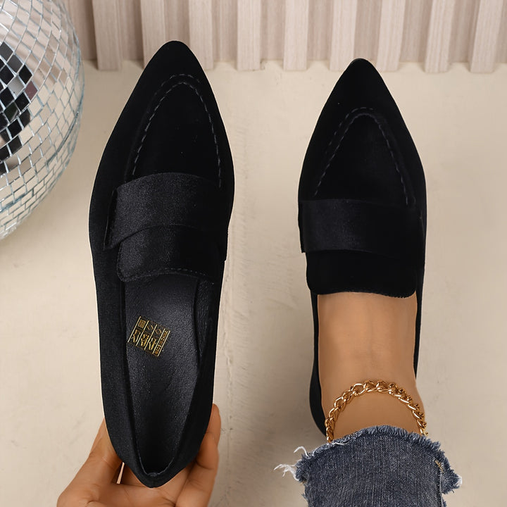 Valentina Velvet Loafer