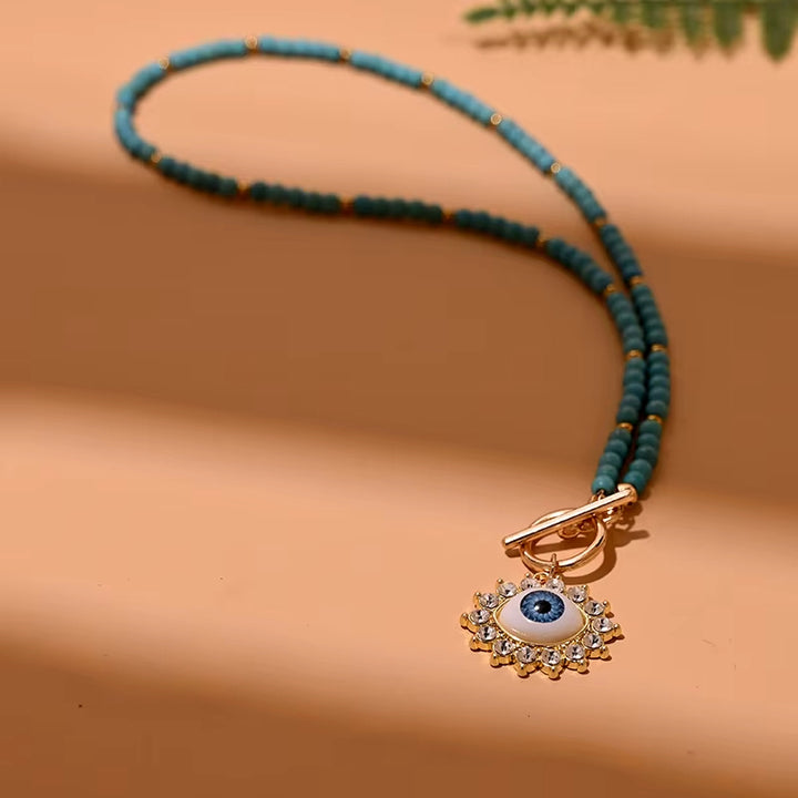 Mystic Evil Eye Charm Necklace