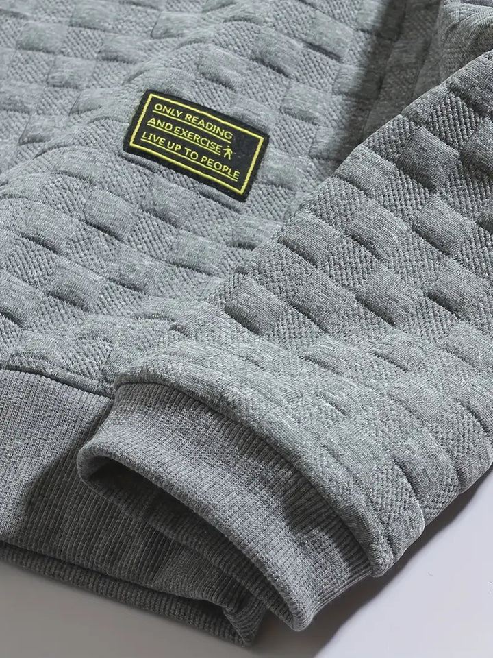 Vantage Checkered Crewneck