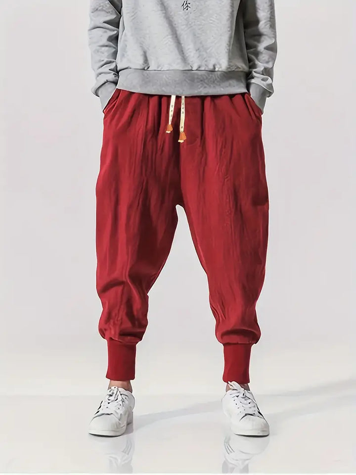 Zen Linen High Rib Jogger
