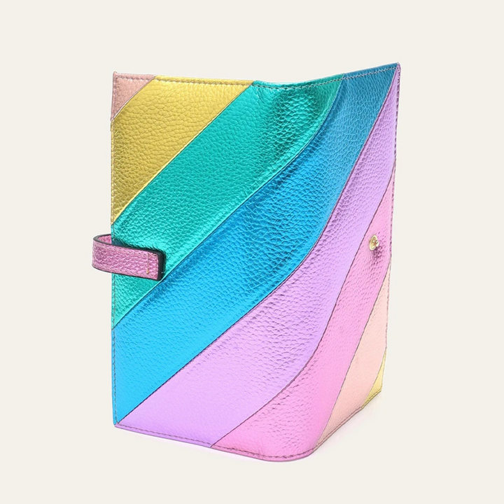 Aurora Gleam Striped Wallet