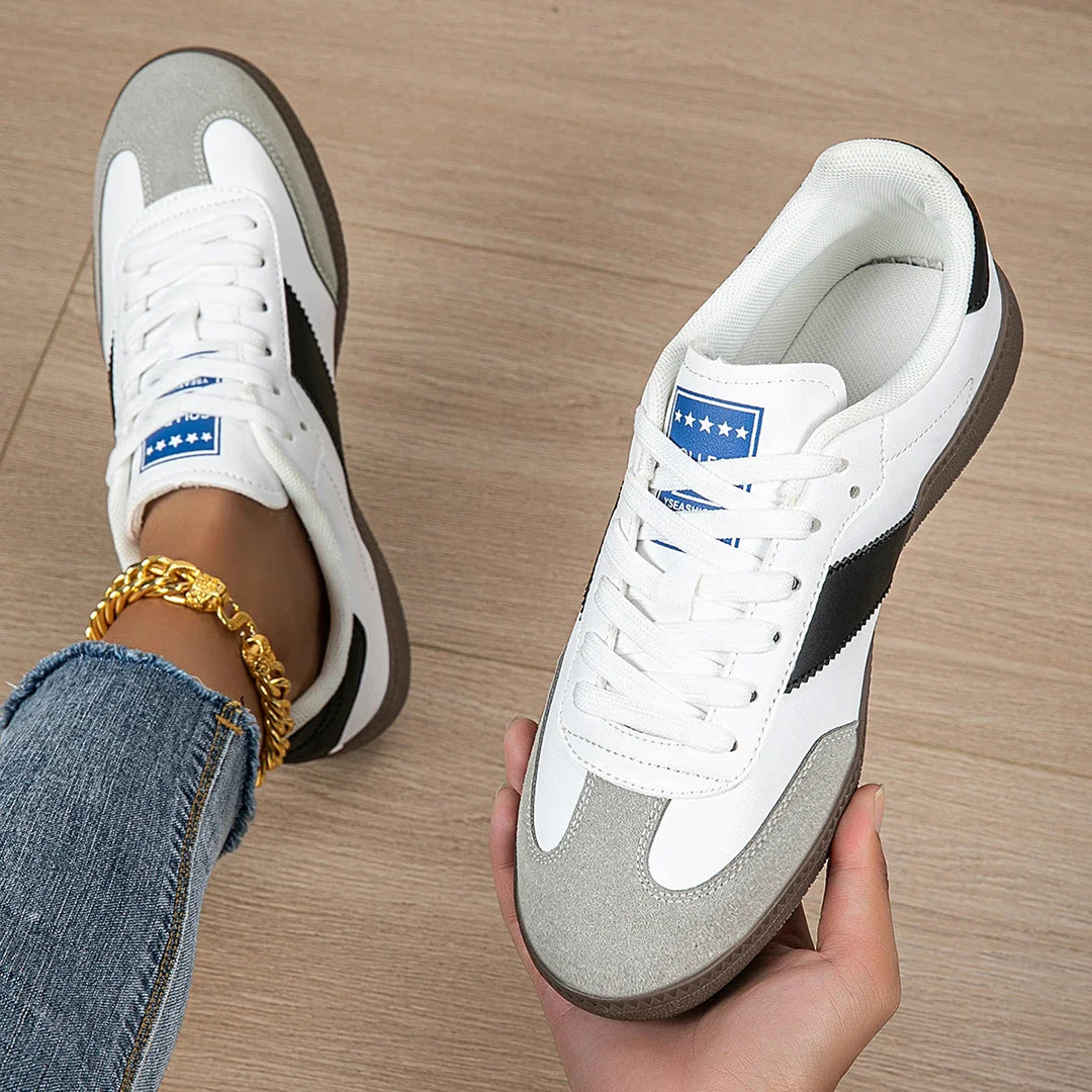 Retro Stripe Low Top Sneaker