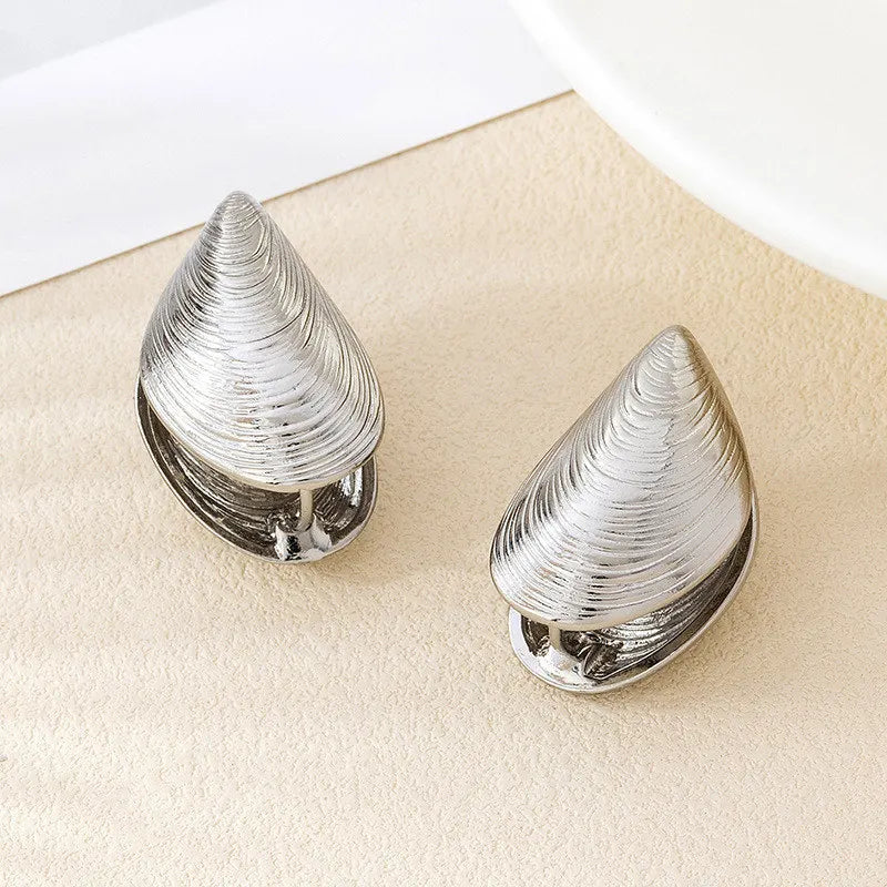 Seashell Stud Earrings