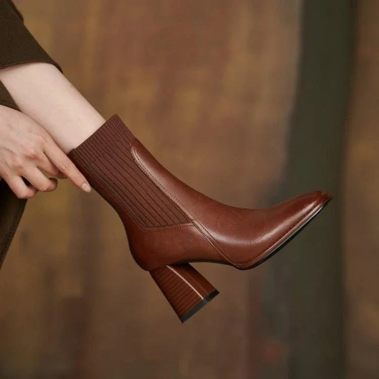 Zera Leather Ankle Boot