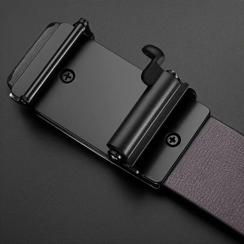 Carbon Leather Belt