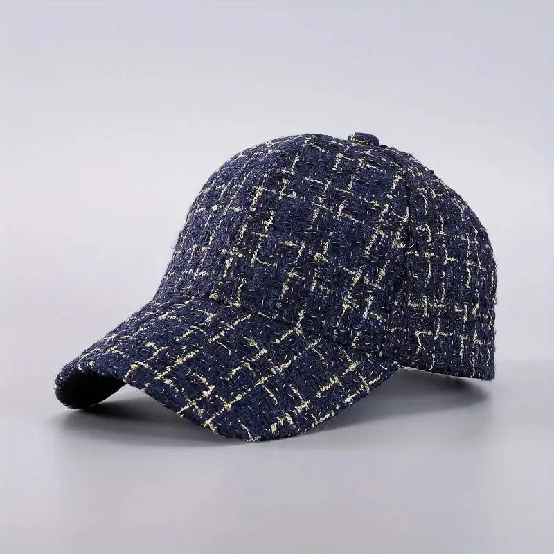 Montrose Houndstooth Tweed Cap