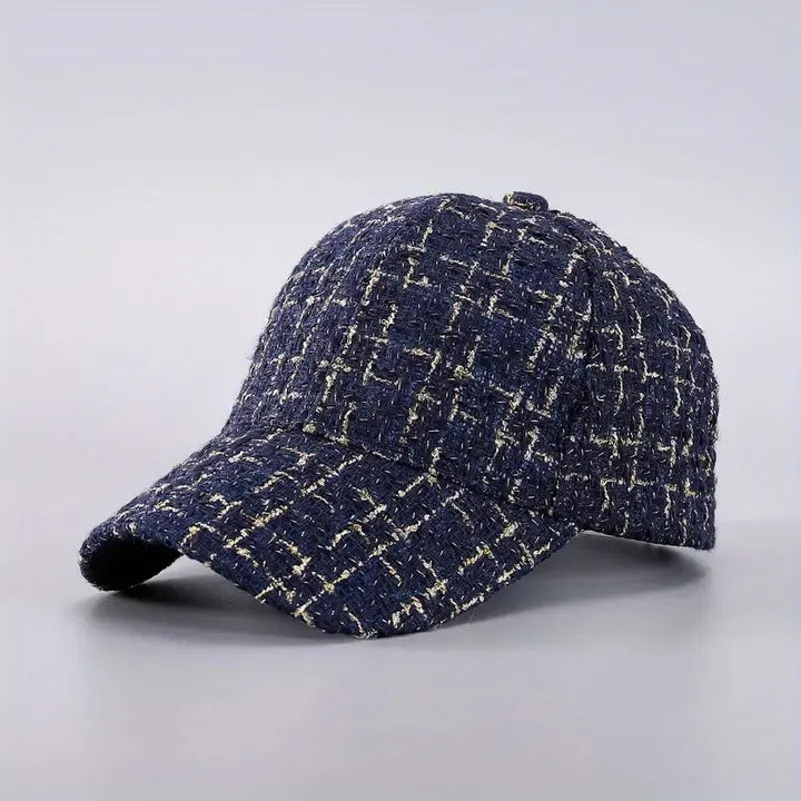 Montrose Houndstooth Tweed Cap
