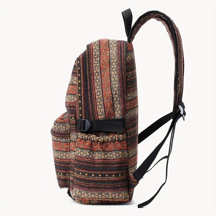 Boheme Woven Canvas Backpack