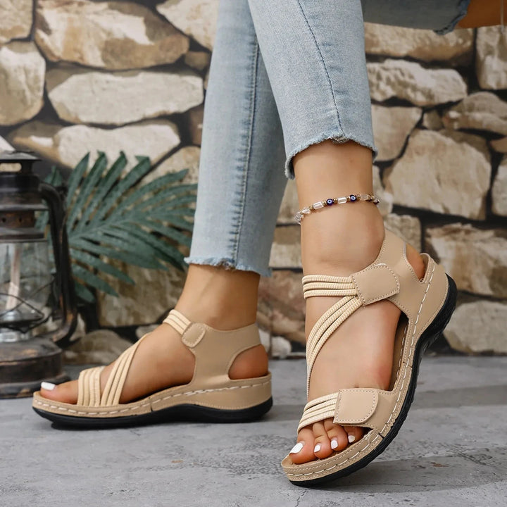Roman Platform Sandal