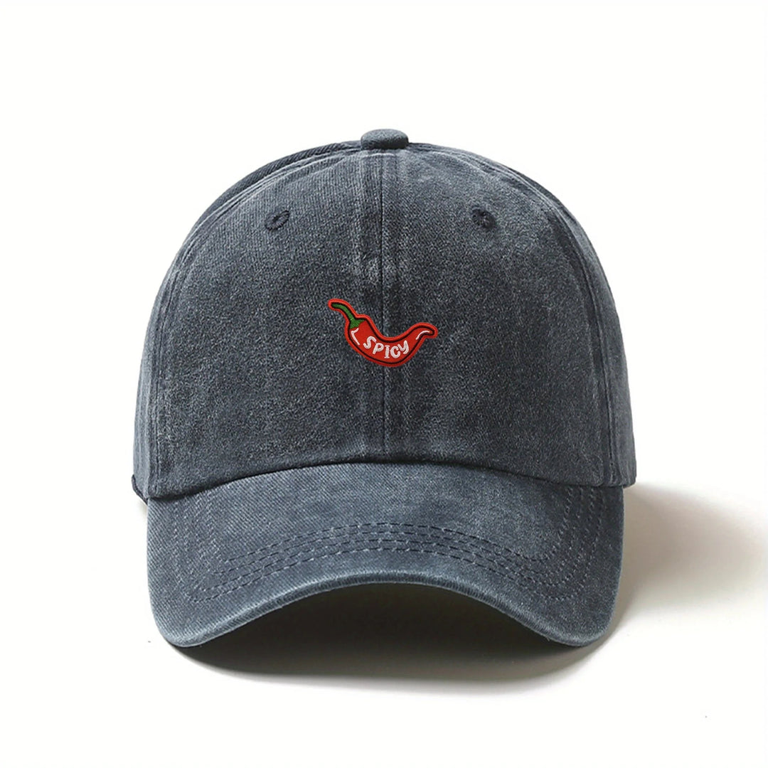 Spicy Washed Denim Cap