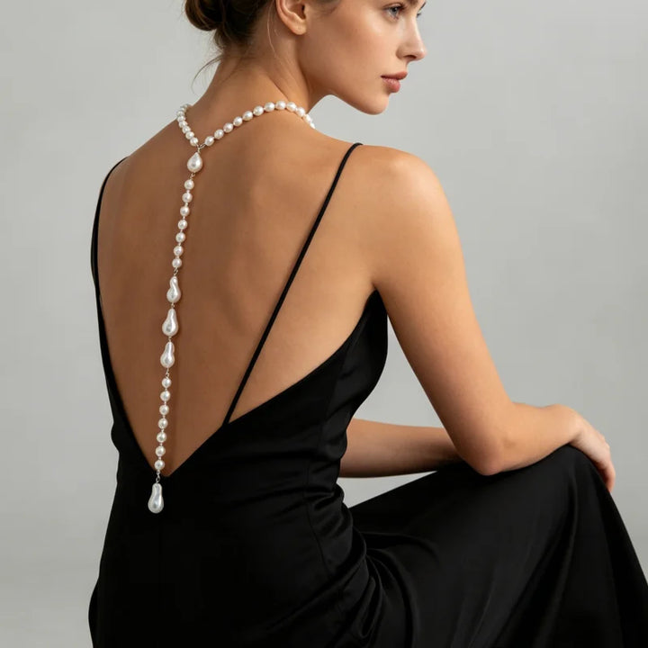 Ivoire Pearl Body Chain