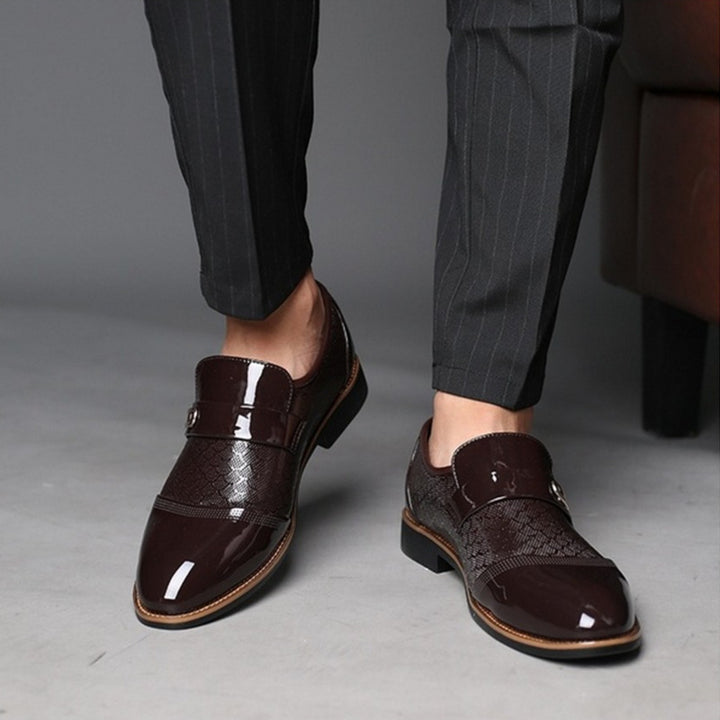 Executive Patent Buckle Oxford