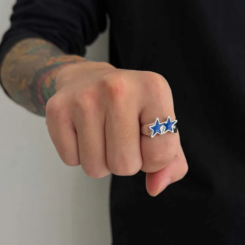 Astro Twin-Star Ring