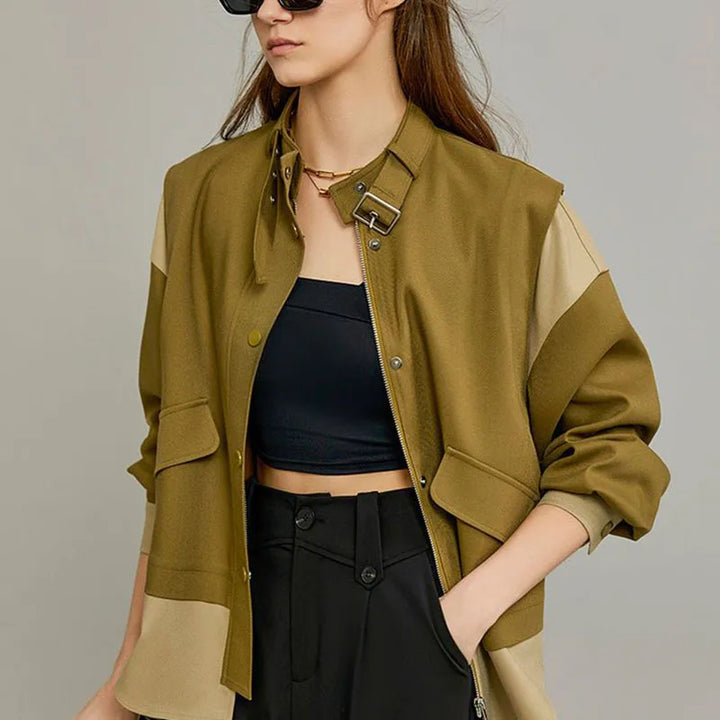 Caprielle Contrast Coat