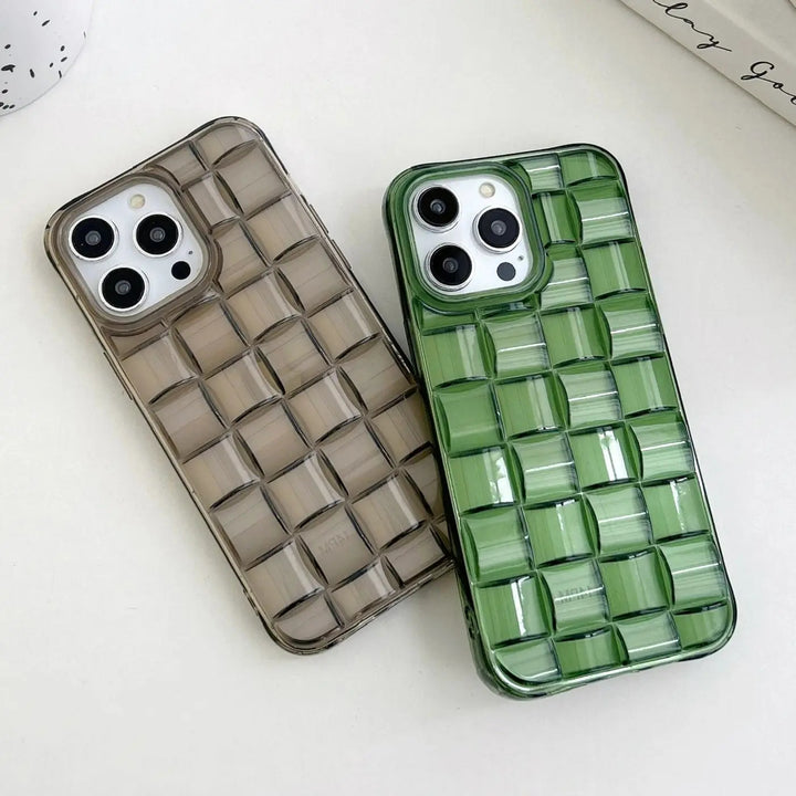 Weave Transparent iPhone Case