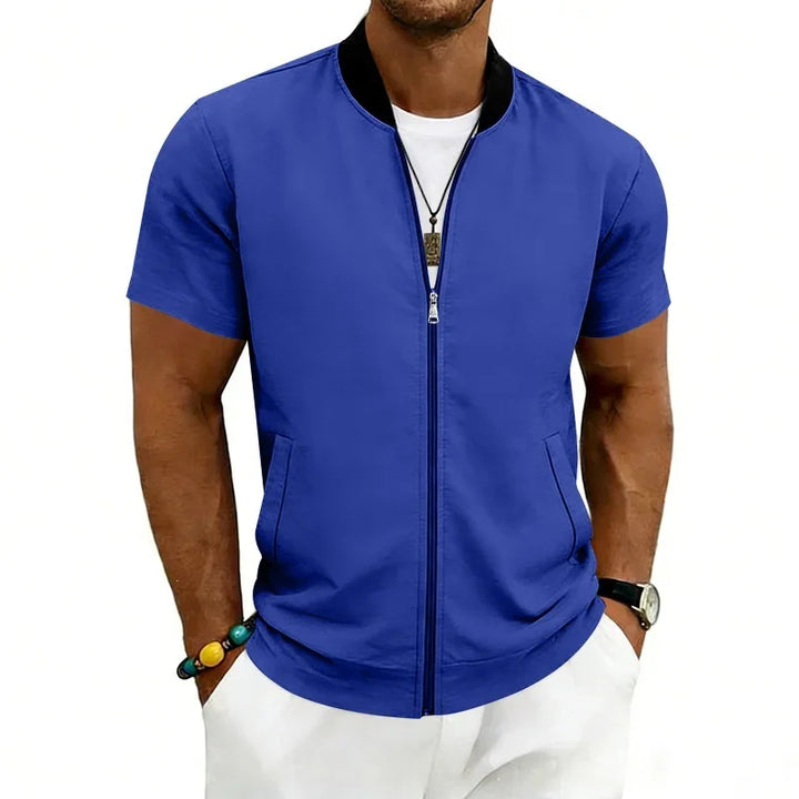 Brooks Short-Sleeve Bomber