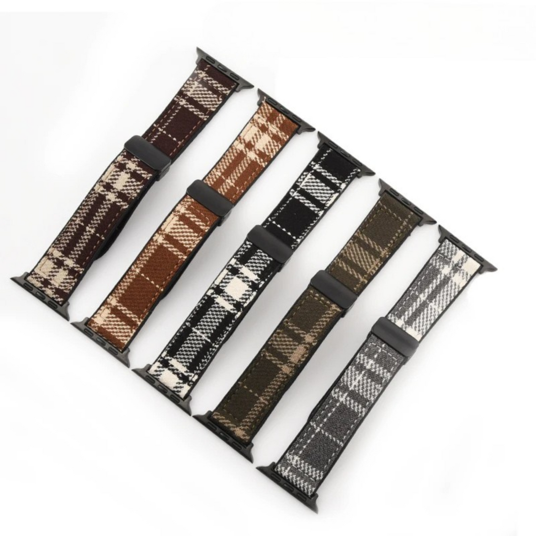 Maison Plaid Apple Watch Band