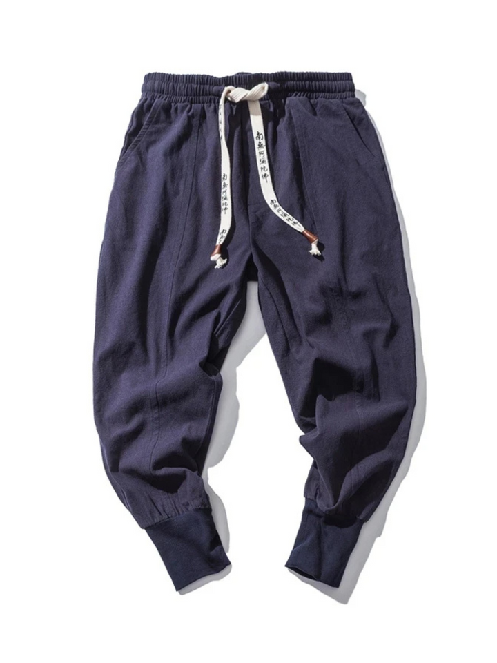 Zen Linen High Rib Jogger