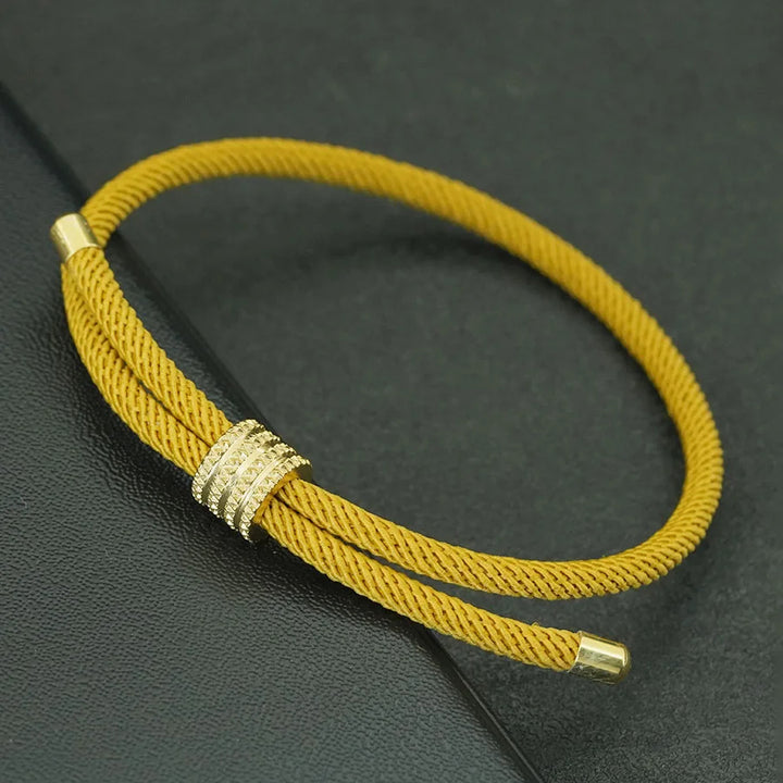 Slate Rope Bracelet