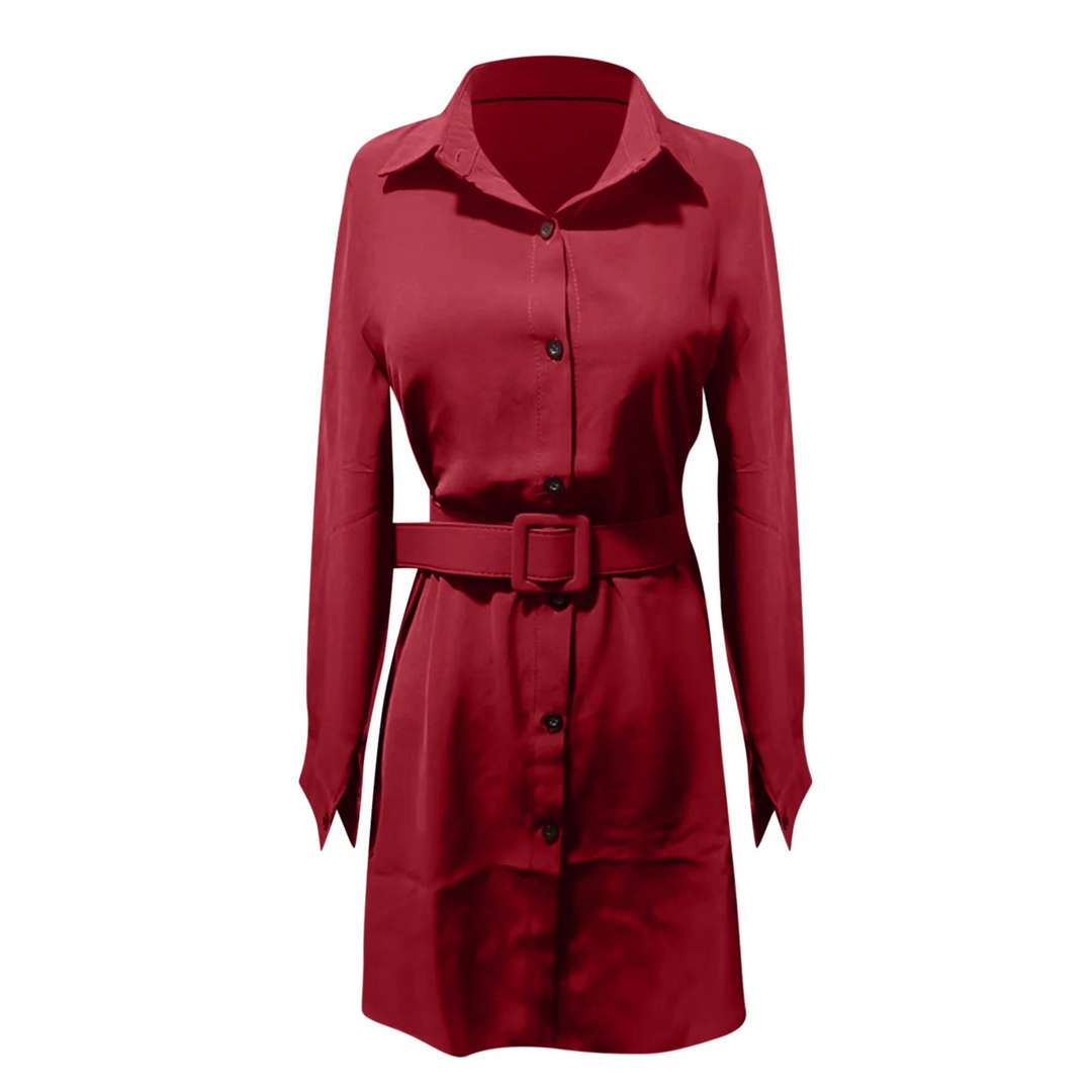 Bellamy Belted Shirt-Dress