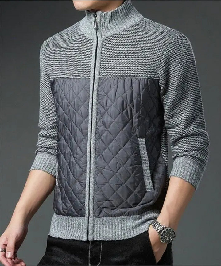 Alpine Diamond-Quilted Jacket