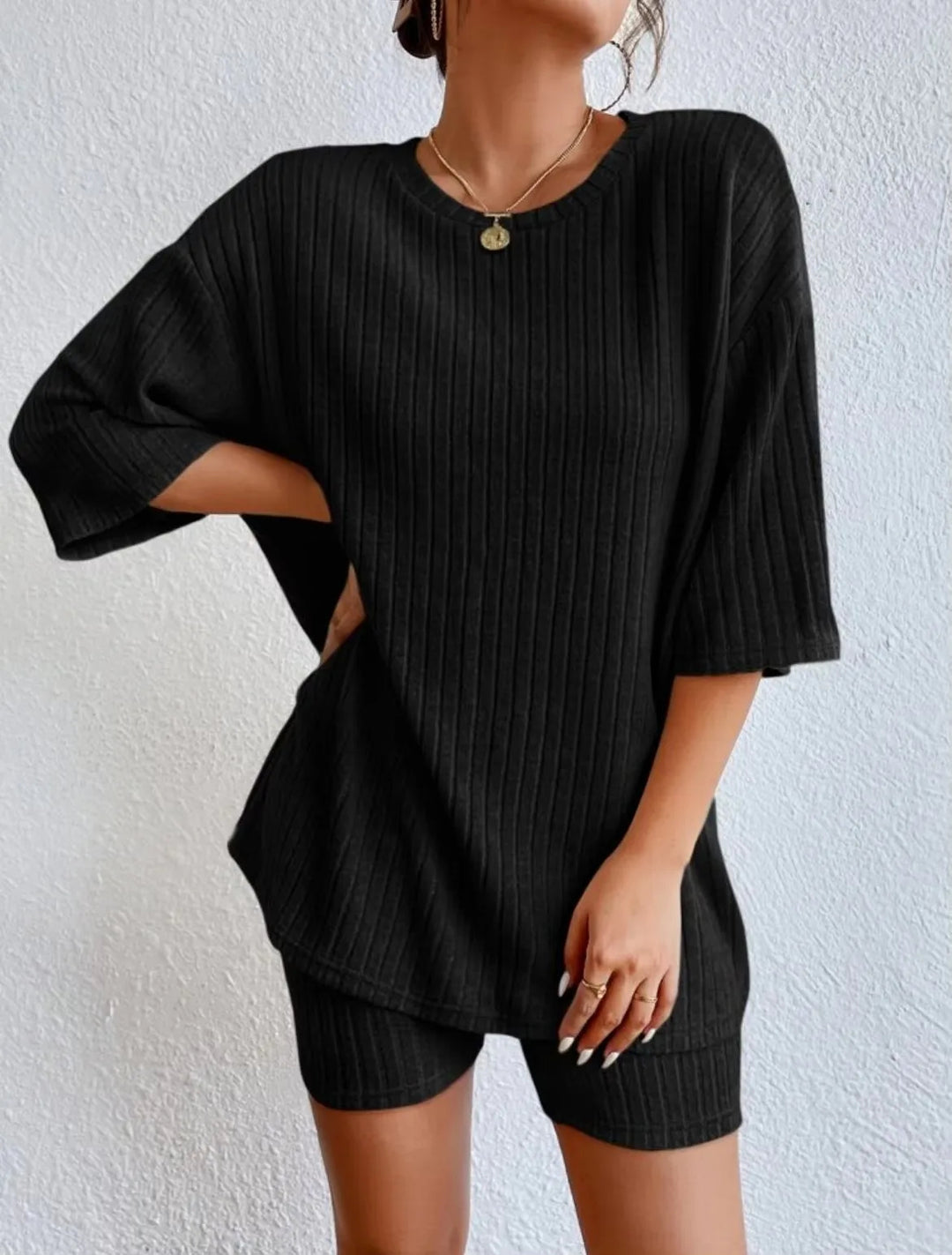 Sunday Ribbed Lounge Set