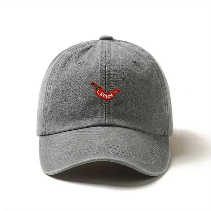 Spicy Washed Denim Cap