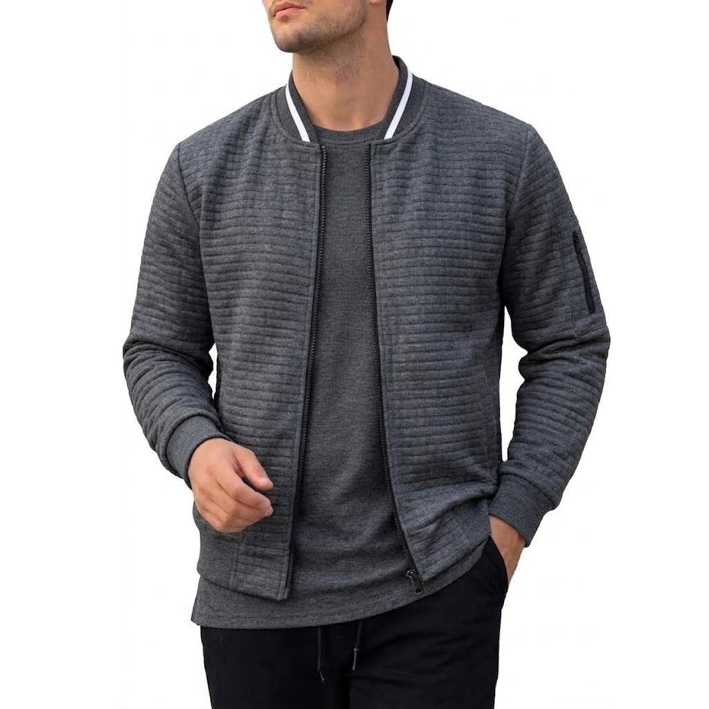 Conrad Quilted Bomber