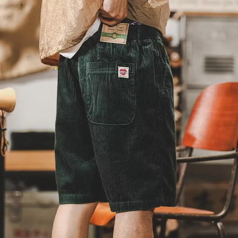 Braxwell Relaxed Corduroy Short