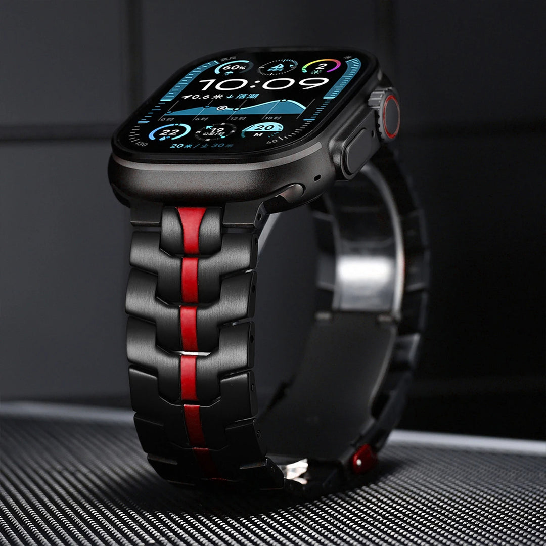 Nitro Striped Apple Watch Band