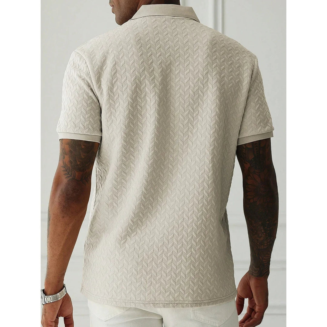 Jaxon Jacquard Polo