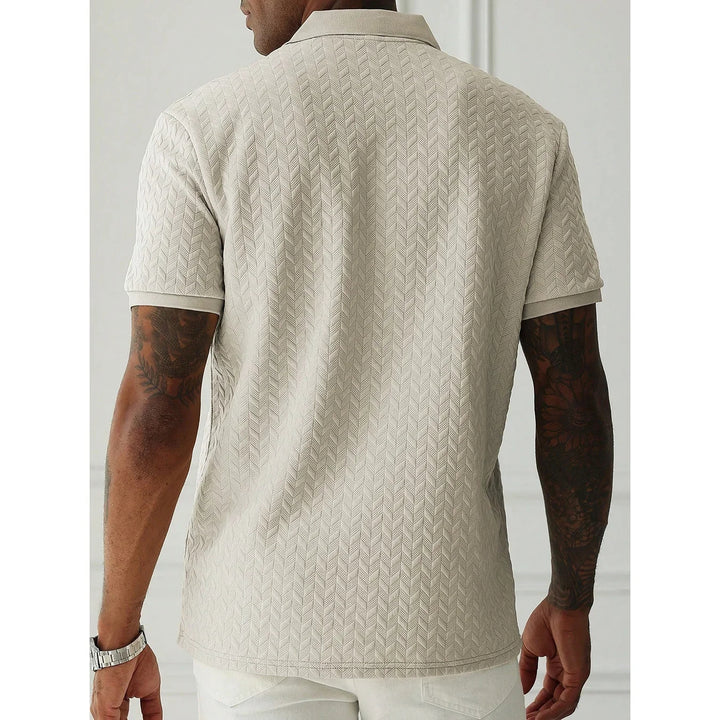 Jaxon Jacquard Polo