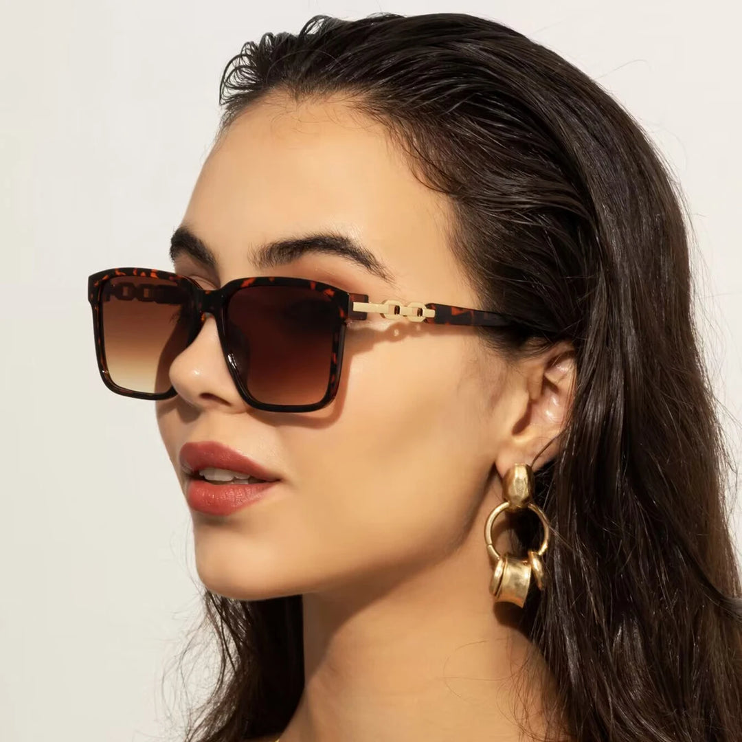 Iconique Chain-Link Sunglasses