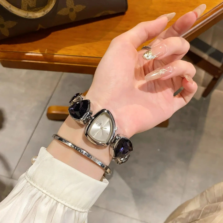 Iris Crystal Timepiece