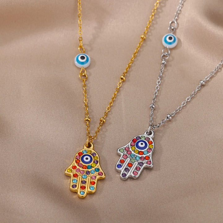 Amara Mystic Eye Pendant Necklace
